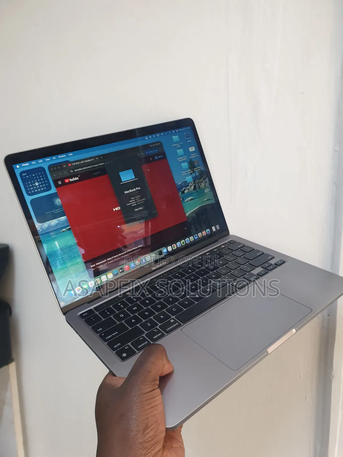 Laptop Apple MacBook Pro 2017 16GB Intel Core i7 SSD 256GB