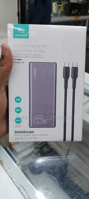 USAMS SuperMac Series 30,000mAh 65W Power Bank
