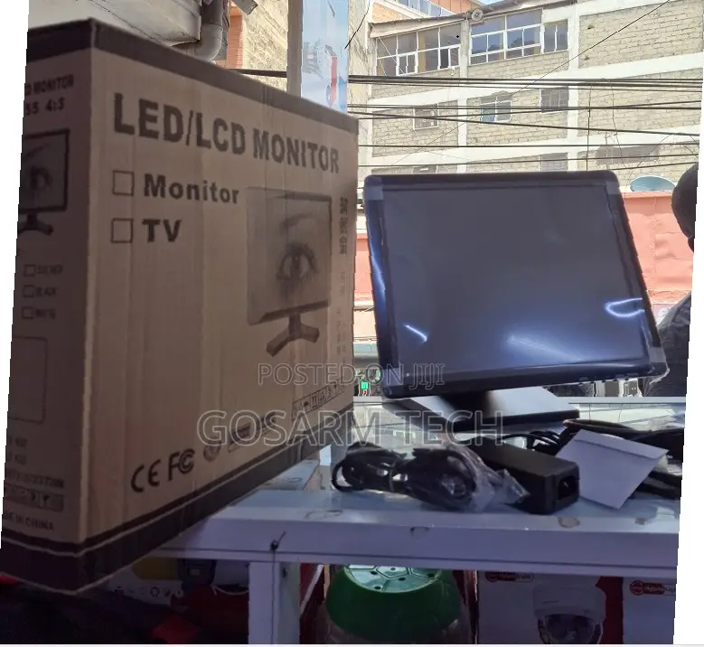 Professional 15-Inch Capacitive Touchscreen POS Monitor