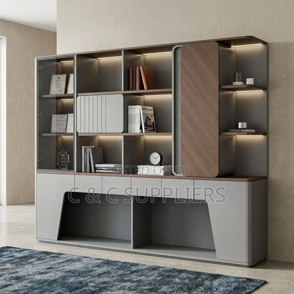 Executive Filing & Display Wall Unit