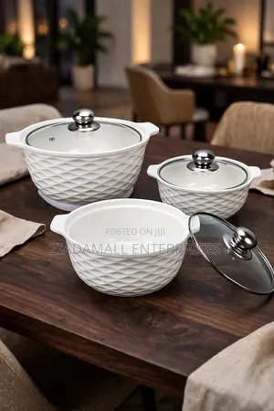 *Set of 3 Ceramic Soup Pots...sks**