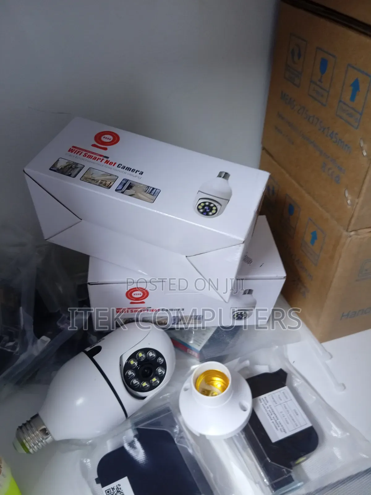 V380 Bulb CCTV Camera for Shops Offices and Home Surveillance