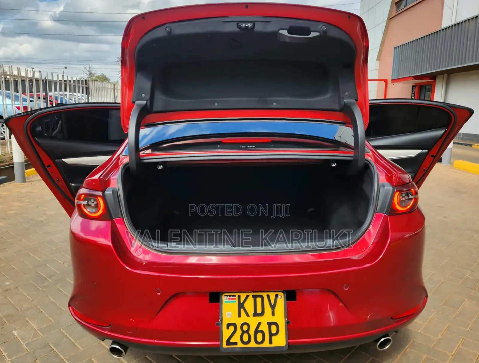 Mazda 3 2019 Red