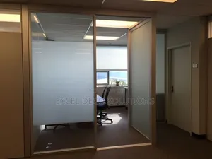 Frosted Privacy Film for Glass Doors & Partitions