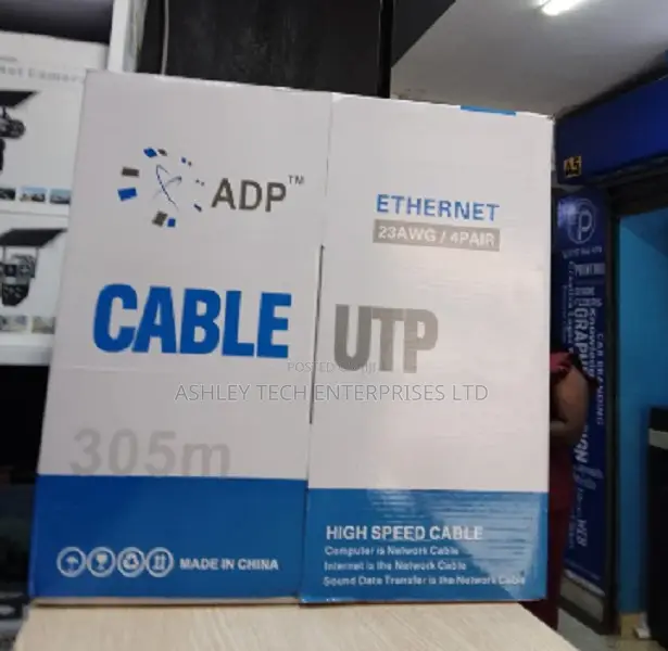High Speed CAT6 Indoor Cable 305M – Network & Internet
