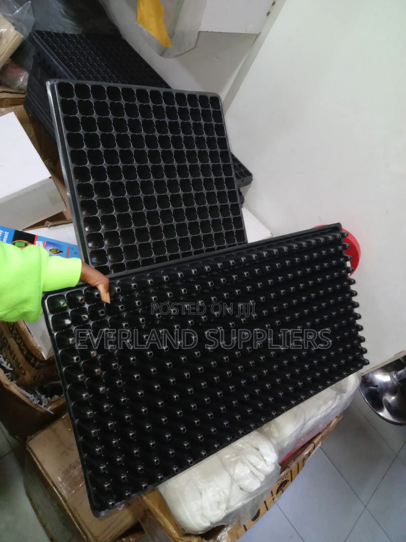 High-Capacity Nursery Seedling Trays