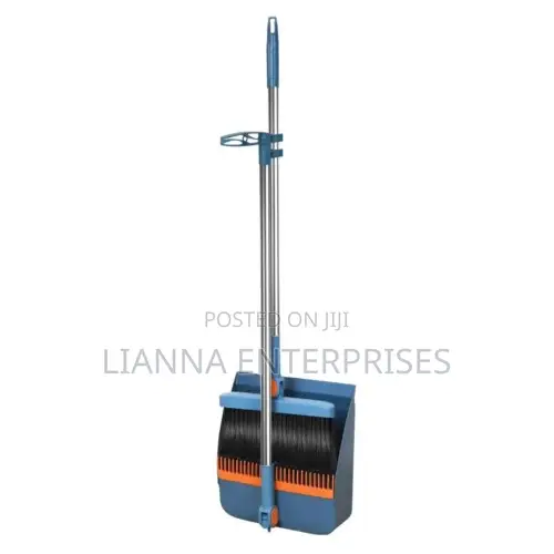 2 in 1 Broom With Dustpan Set
