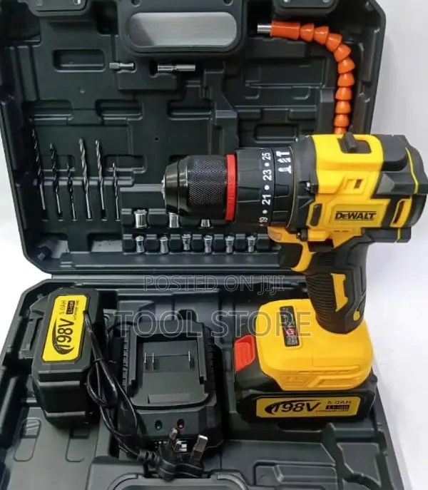 DeWalt 98V Brushless Cordless Drill/Heavy-Duty Cordless Drill Driver