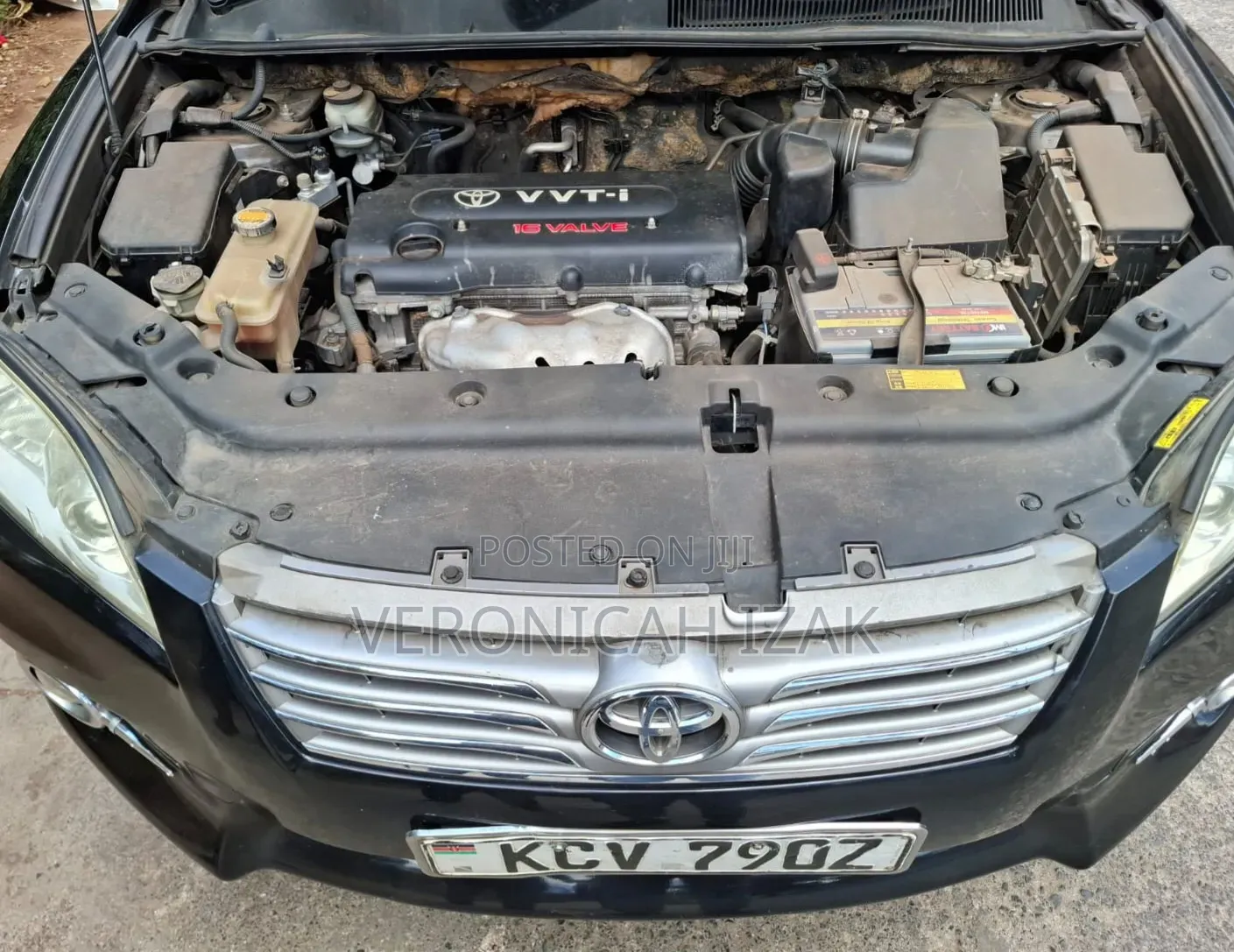 Toyota Vanguard 2012 Black