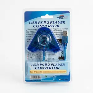 USB to PS2 Dual Player Controller Adapter