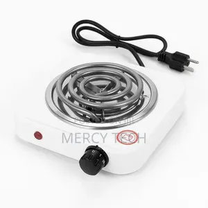 Ramtons RM/250 Single Spiral Plate Cooker (Silver)