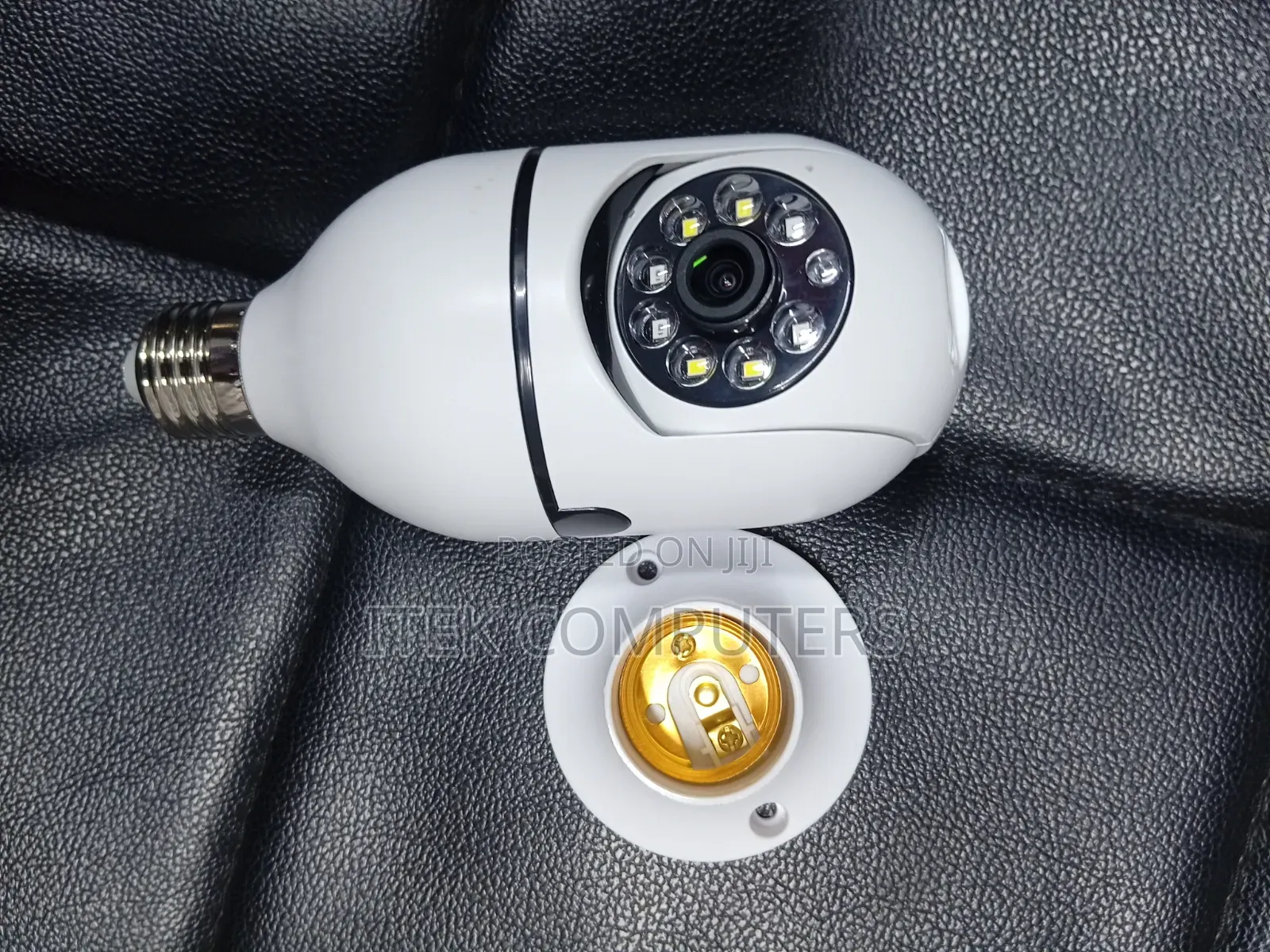 Indoor Outdoor V380 Bulb Camera for Convenient Remote Security Access