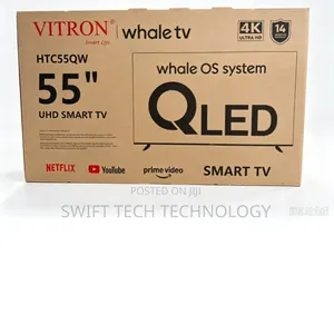 Vitron 55" Smart Qled Whale Os Uhd 4k TV