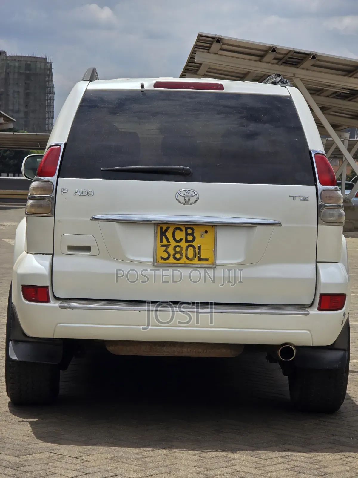 Toyota Land Cruiser Prado 2007 White