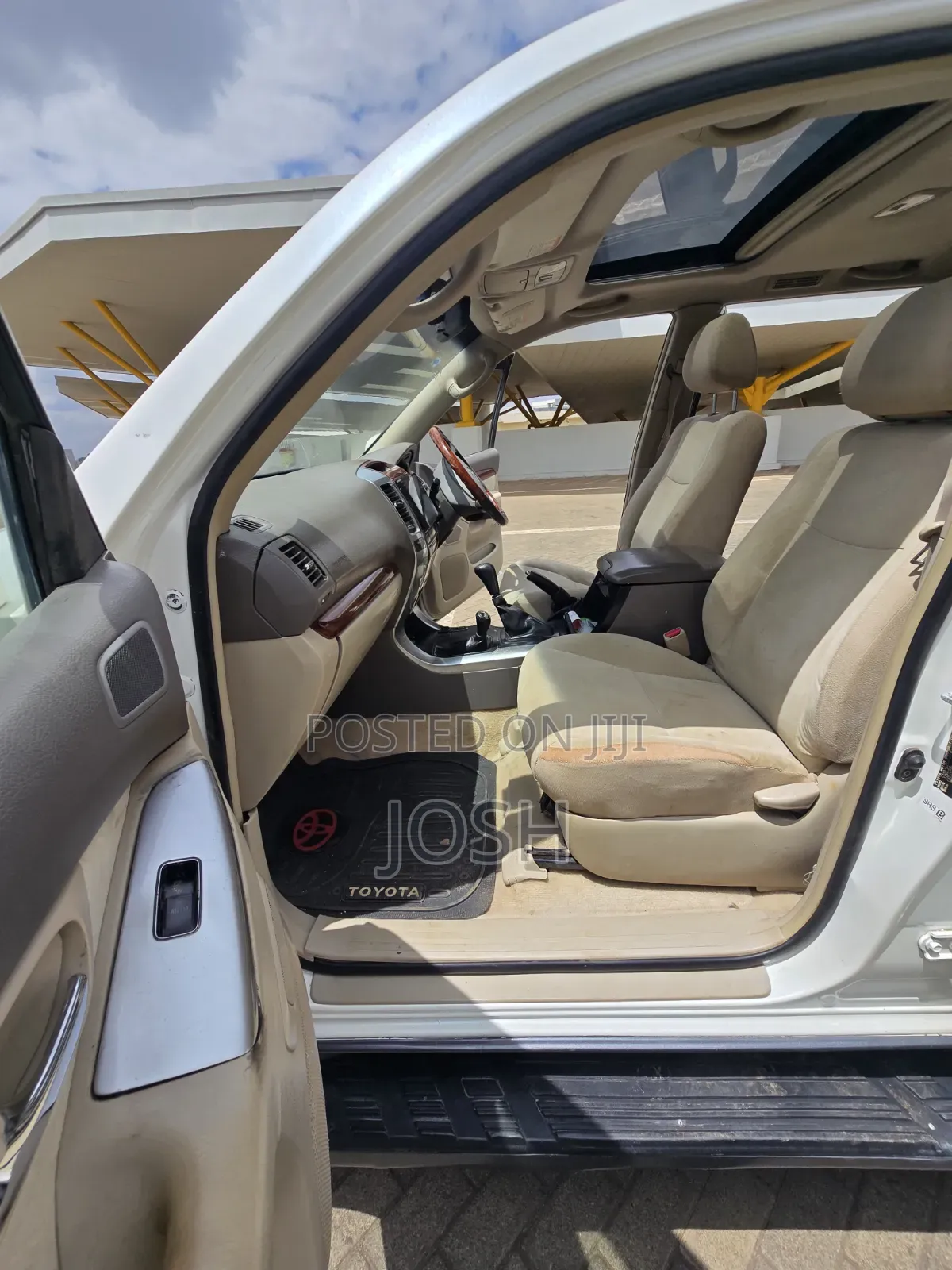 Toyota Land Cruiser Prado 2007 White