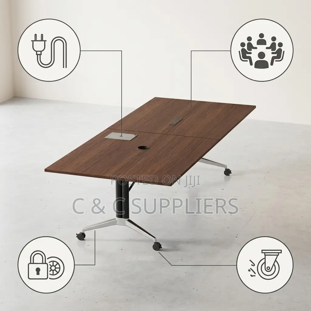 2.4M Folding Conference Table