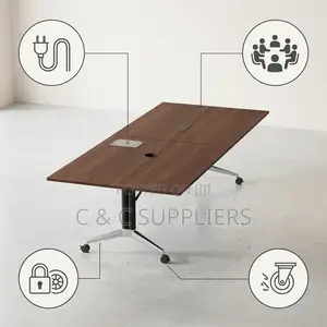 2.4M Folding Conference Table