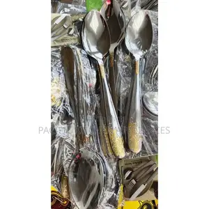 Stainless Steel Dinner Table Spoons 6pcs Set