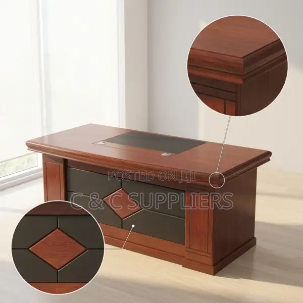 1.4 Meters Mahogany Table With Extension