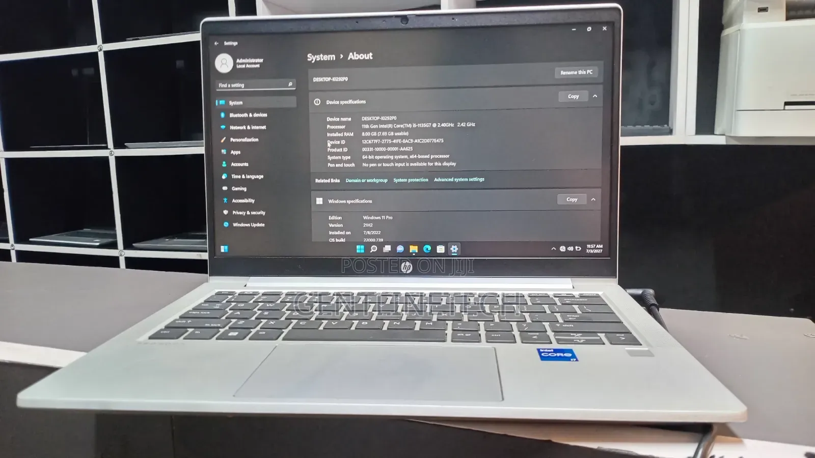 Laptop HP ProBook 430 G8 8GB Intel Core i5 SSD 1T