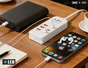 6in1 USB Charger PD Type C Fast Charging Wall Charger