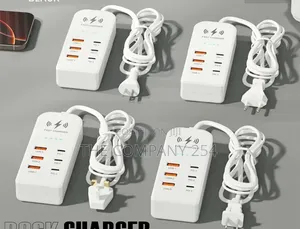 6in1 USB Charger PD Type C Fast Charging Wall Charger