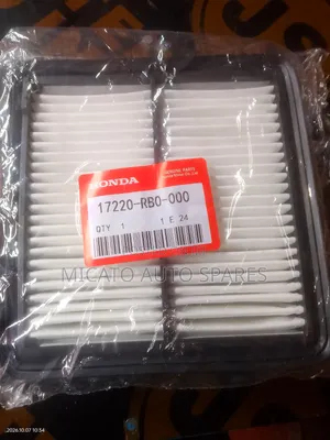 GENUINE Honda Air Filter 17220-Rbo-000