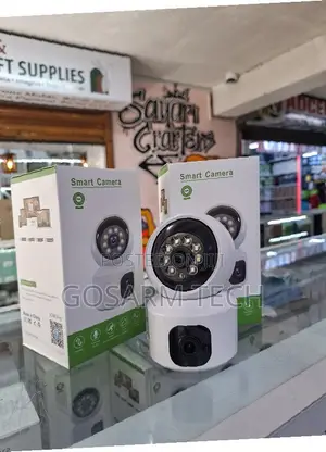 Dual Lens Wifi Smart Baby Monitor Camera CCTV Camera