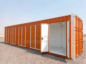 40ft Containers Converted Into Stalls