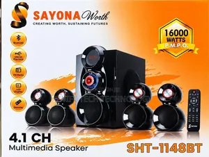 Sayona SHT-1148BT Sub Woofer Sound System Home Theater System