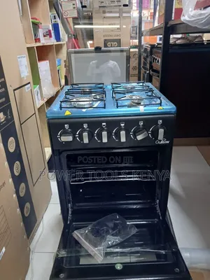 OLELON 50x55 Free Standing Cooker With 3 Gas Burners and 1 Electric