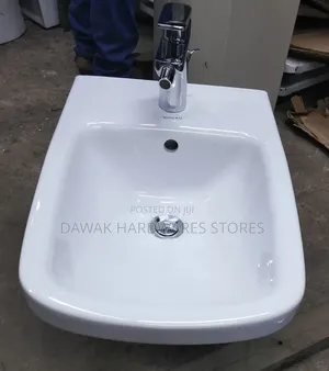 Brand New Ceramic Wall Hung Bidet With Tap