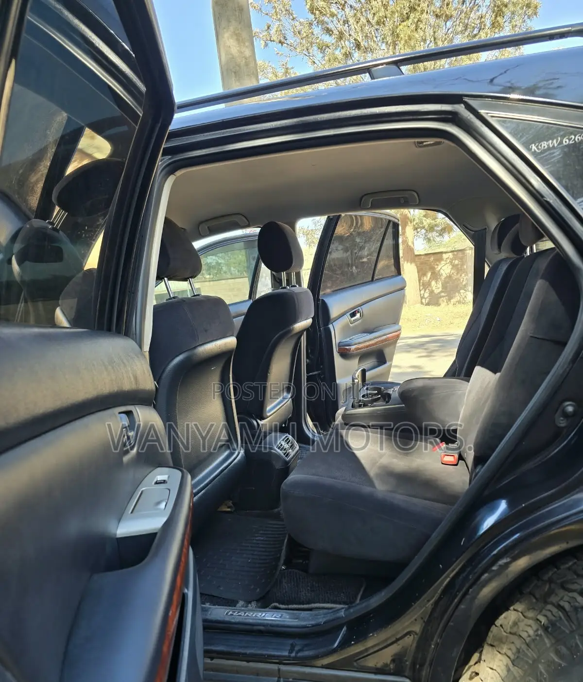 Toyota Harrier 2007 Black