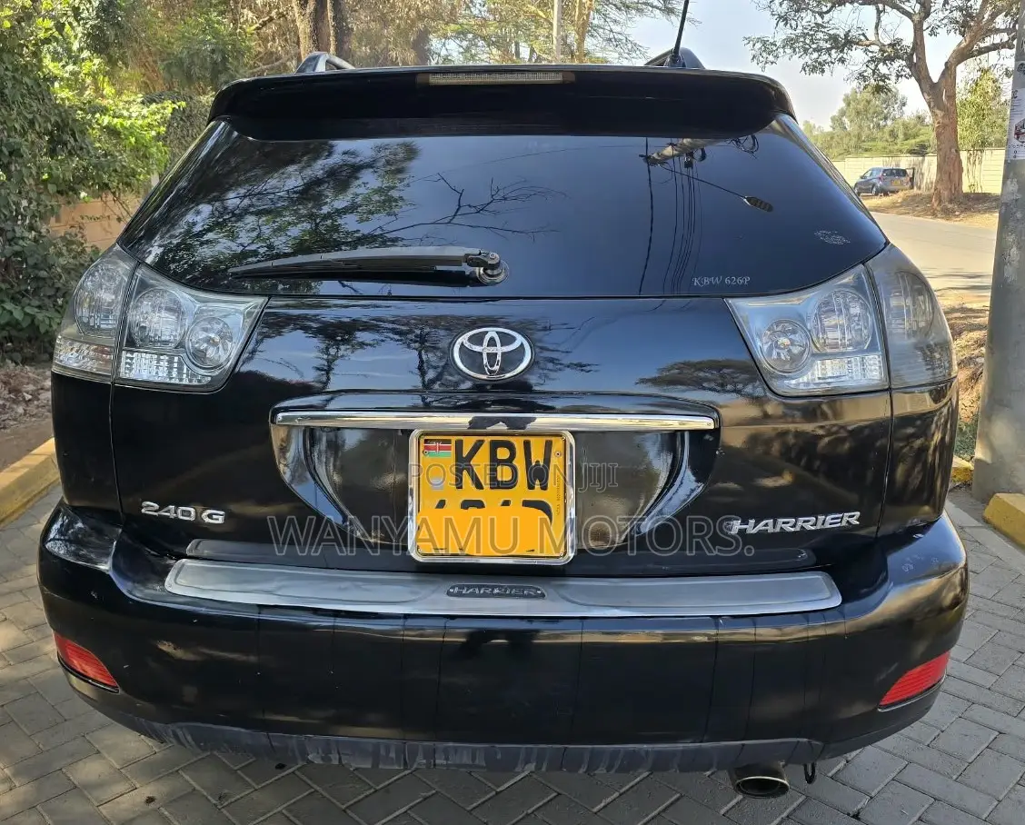 Toyota Harrier 2007 Black