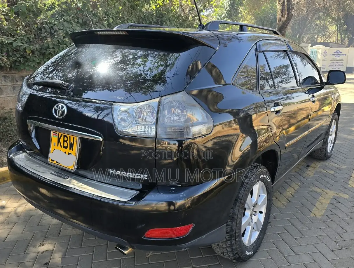 Toyota Harrier 2007 Black