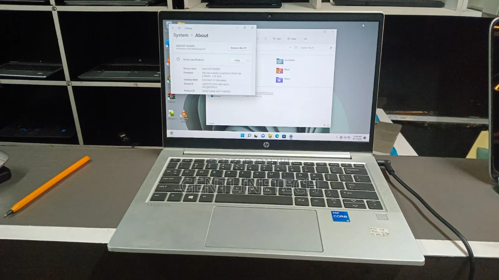 Laptop HP ProBook 430 G8 8GB Intel Core i5 SSD 512GB