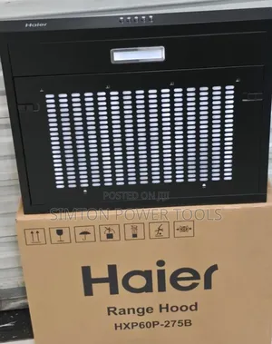 Haier 60cm Range Hood (Model: HXP60P-275B / HXP60P-S275B