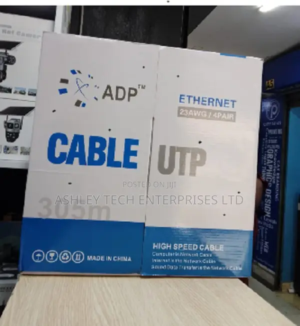 CAT6 Network Cable 305M – Ideal for CCTV & Networking