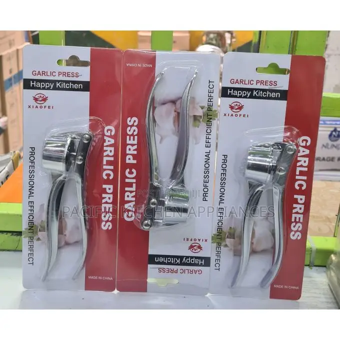 Kitchen King Garlic Press & Crusher - Stainless Steel