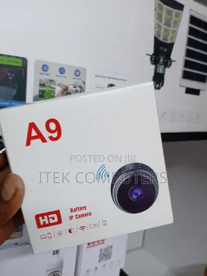 A9 Mini CCTV Camera With Smart Motion Alerts and Remote Phone Access