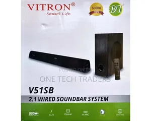 Vitron V51SB 2.1 Soundbar 6000W Bluetooth + Subwoofer