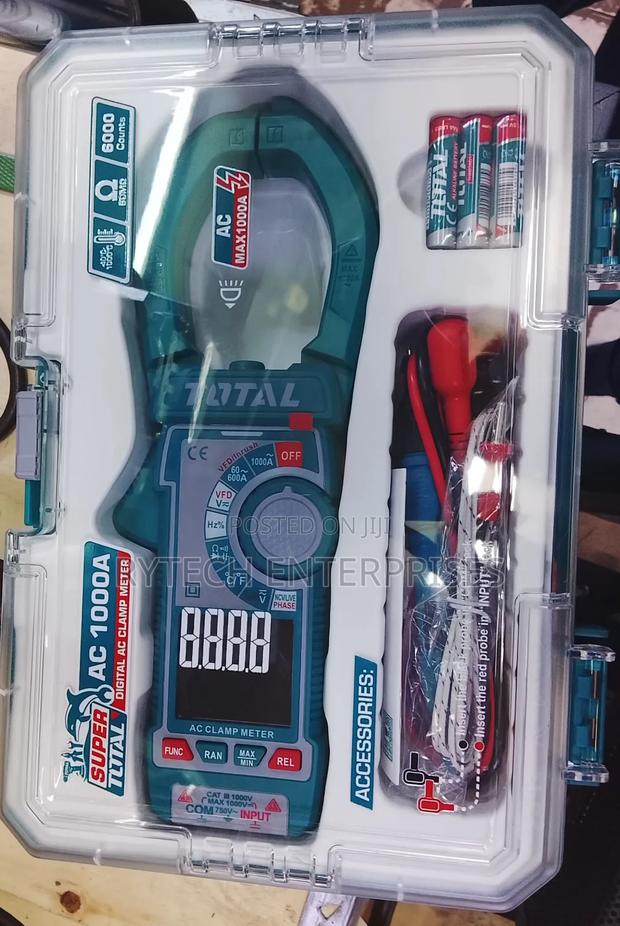 Total Digital AC Clamp Meter 1000A