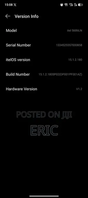 Itel S25 Ultra 128 GB Gray