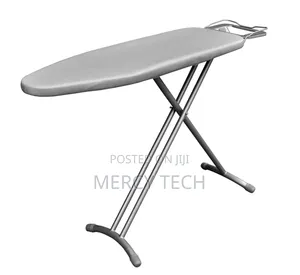 Sturdy Metallic Ironing Board