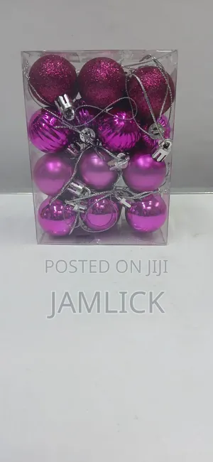 24pcs Christmas Balls Christmas Tree Ornaments Decorations - EL