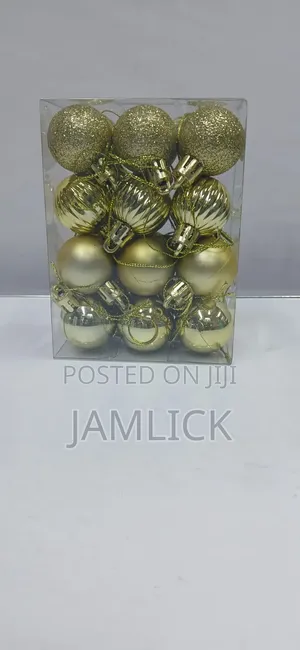 24pcs Christmas Balls Christmas Tree Ornaments Decorations - EL