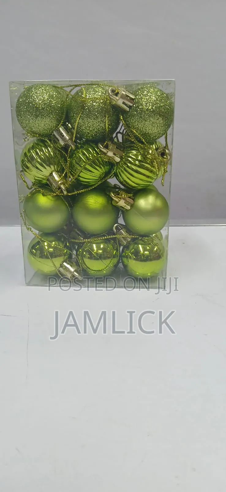 24pcs Christmas Balls Christmas Tree Ornaments Decorations - EL