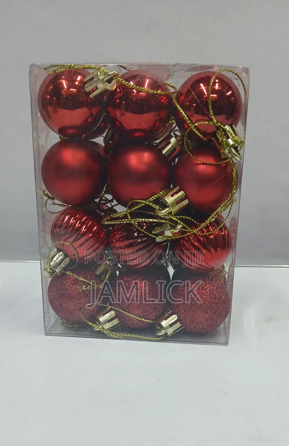 24pcs Christmas Balls Christmas Tree Ornaments Decorations - EL