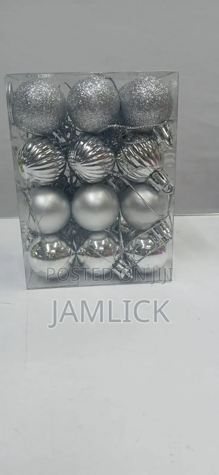 24pcs Christmas Balls Christmas Tree Ornaments Decorations - EL