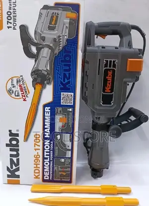 Kzubr 1700W Demolition Hammer/Kzubr Heavy-Duty Concrete Breaker